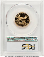 2008-W Proof Gold Eagle 1/4 oz Blue Gradient PCGS PR70