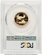 2013-W Proof Gold Eagle 1/4 oz Blue Gradient PCGS PR70