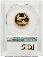2016-W Proof Gold Eagle 1/4 oz Blue Gradient PCGS PR70
