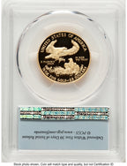 2017-W Proof Gold Eagle 1/2 oz FS Flag PCGS PR70