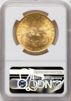 1899 $20 Liberty Double Eagle NGC MS63