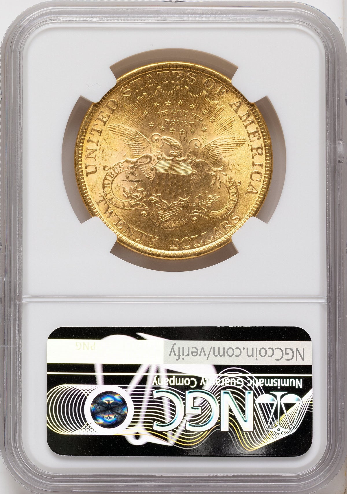 1899 $20 Liberty Double Eagle NGC MS63