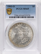 1903-O Morgan Dollar PCGS MS65