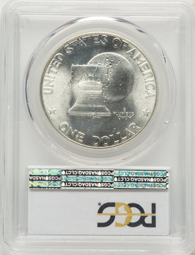 1976-S SILVER CAC Eisenhower Dollar PCGS MS68