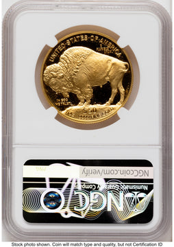 2026-W Proof Gold Buffalo 1 oz FDI Kenneth Bressett America 250 NGC PF70