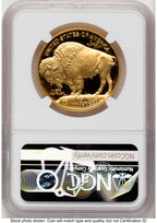 2026-W Proof Gold Buffalo 1 oz FDI Kenneth Bressett America 250 NGC PF70
