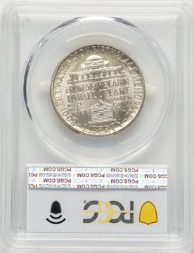 1949 50C Booker T. Washington Commemorative Silver PCGS MS67