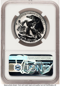 2025-W Palladium Eagle 1 oz REV FDI 1ST NGC PF70