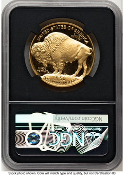 2026-W Proof Gold Buffalo 1 oz FDI John NGC PF70 Mercanti