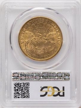 1878 $20 Liberty Double Eagle PCGS MS61