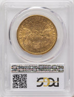 1878 $20 Liberty Double Eagle PCGS MS61