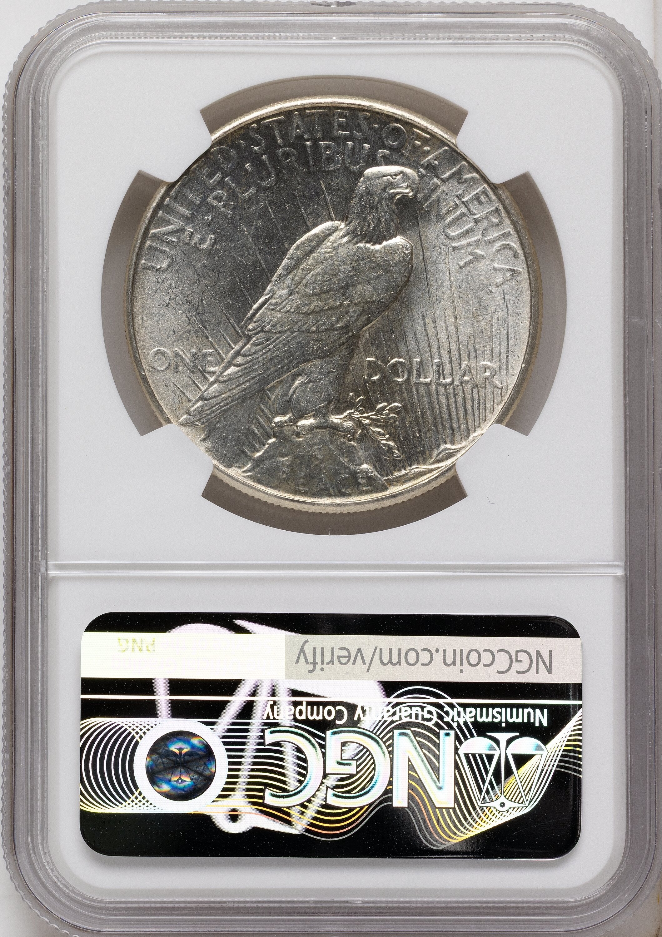 1934 Peace Dollar NGC MS64