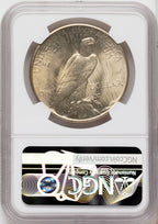 1935 Peace Dollar NGC MS65