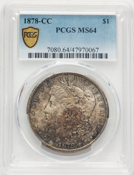 1878-CC Morgan Dollar PCGS MS64