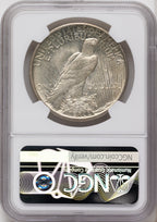 1921 Peace Peace Dollar NGC MS65+