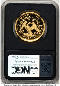 2024-(W) Gold 230th Anniversary Flowing Hair Medal FDI Thomas Uram NGC PF70