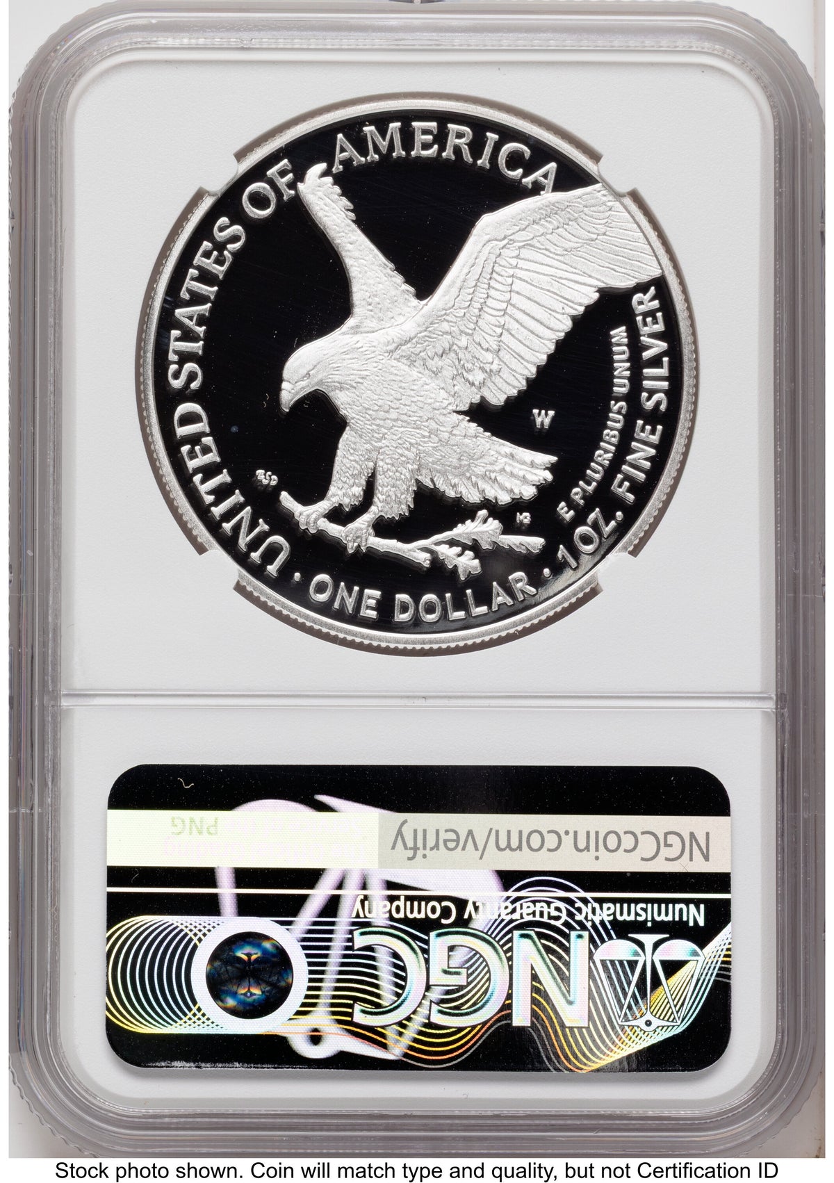 2026-W Proof Silver Eagle 1 oz FDI Jeff Garrett Red Book NGC PF70