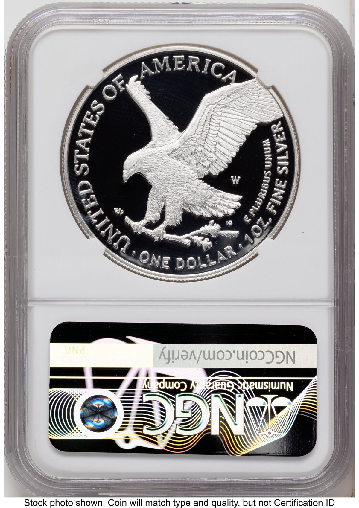 2026-W Proof Silver Eagle 1 oz FDI Kenneth Bressett America 250 NGC PF70