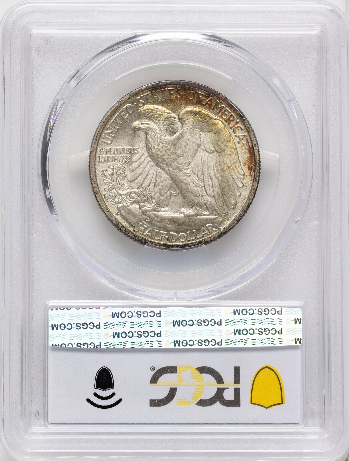 1937-S 50C Walking Liberty Half Dollar PCGS MS67