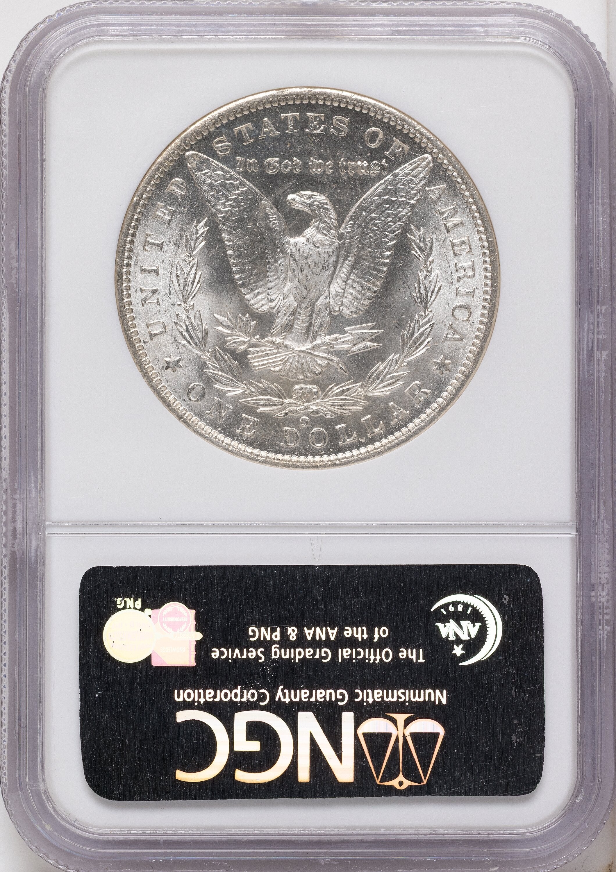 1885-O Morgan Dollar NGC MS67