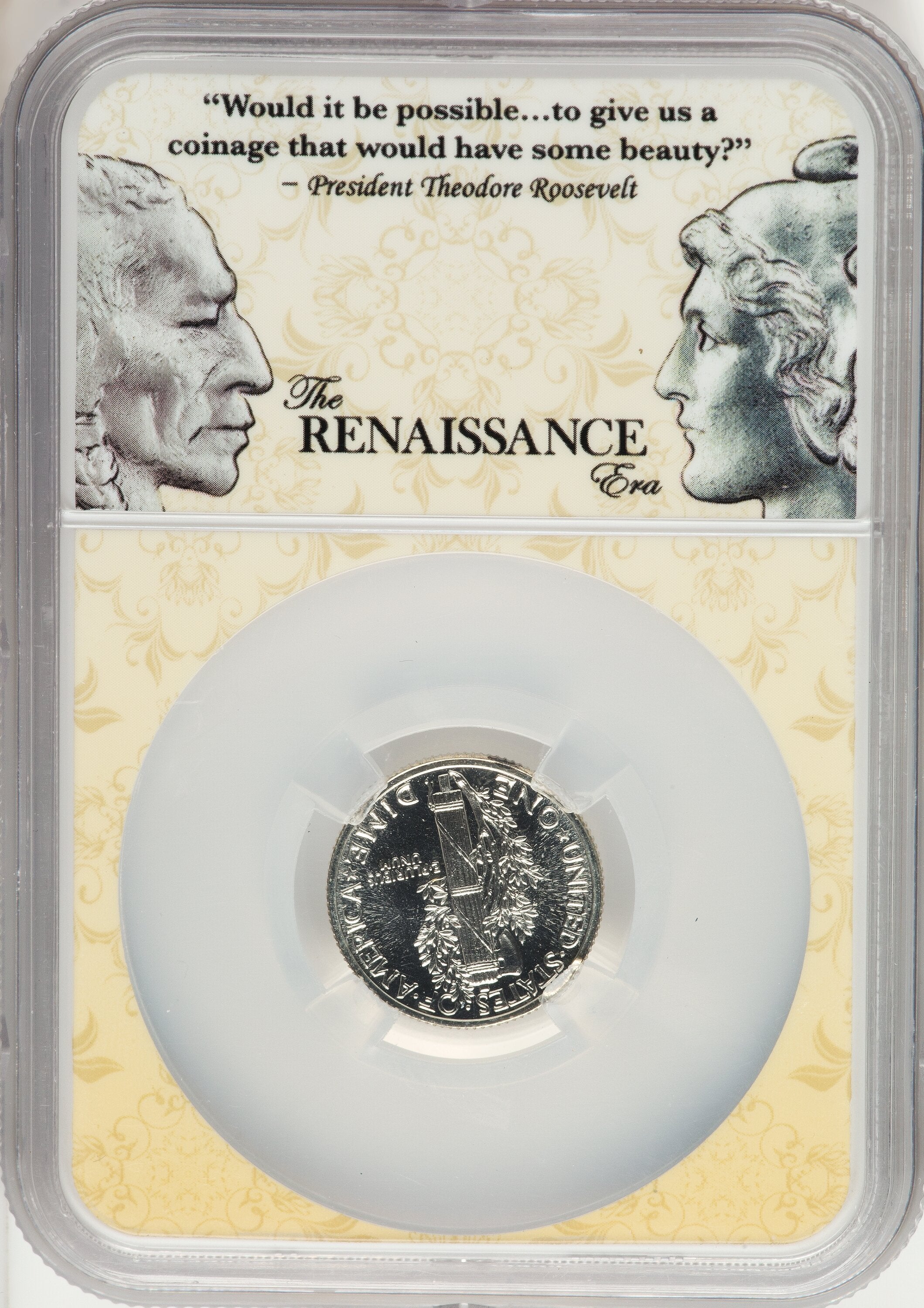 1938 10C Proof Mercury Dime NGC PR68
