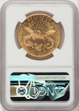 1889-CC $20 Liberty Double Eagle NGC MS61