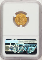 1911 $2.50 Indian Quarter Eagle NGC MS62