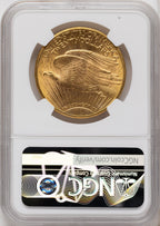1914-D $20 Saint-Gaudens Double Eagle NGC MS62