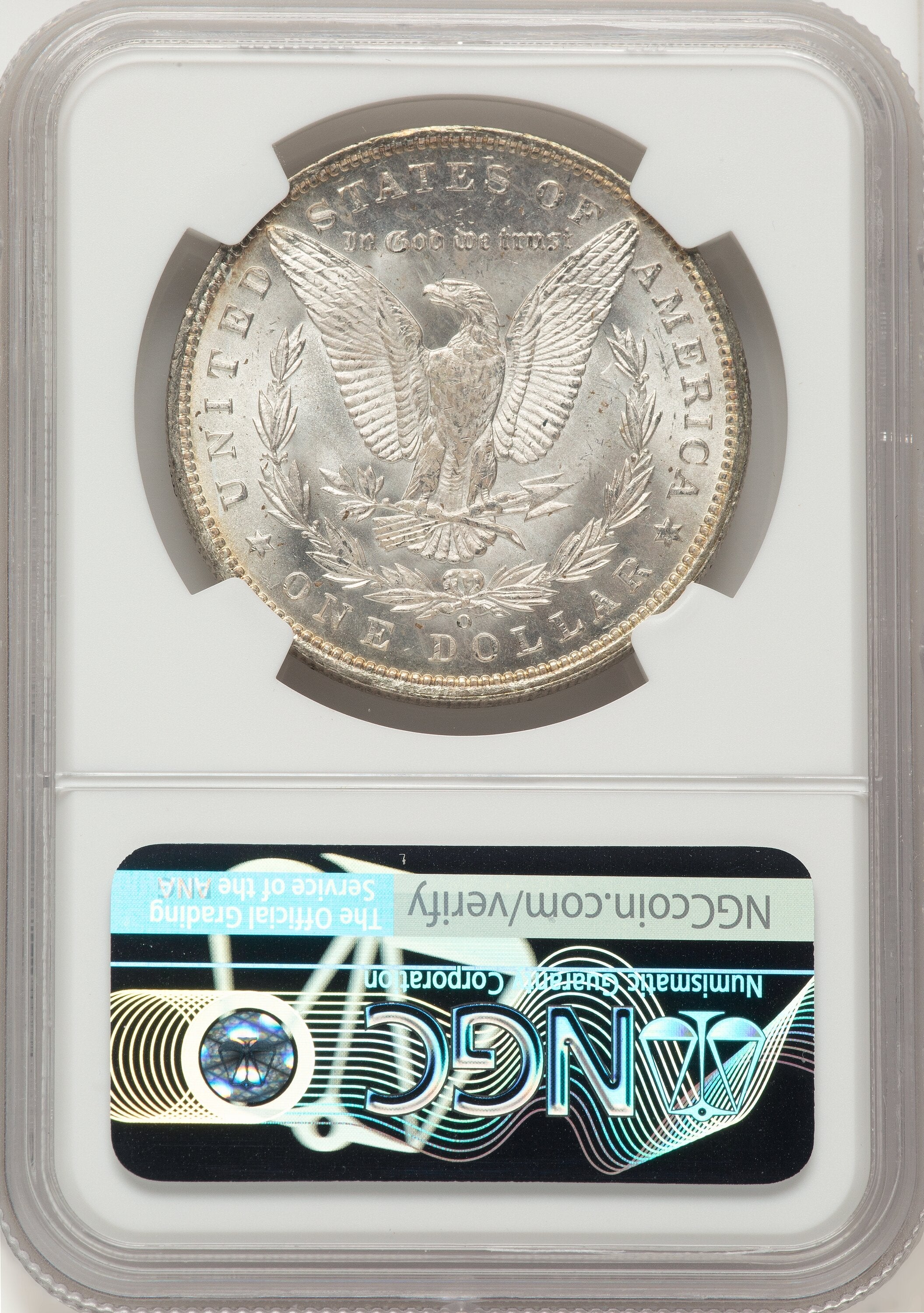 1891-O Morgan Dollar NGC MS65