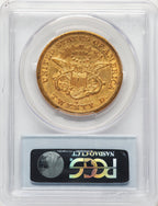 1864-S $20 Liberty Double Eagle PCGS XF45