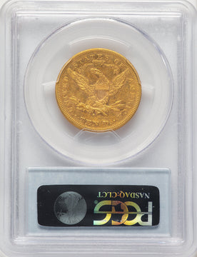 1876-S $10 Liberty Eagle PCGS XF45