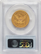 1876-S $10 Liberty Eagle PCGS XF45