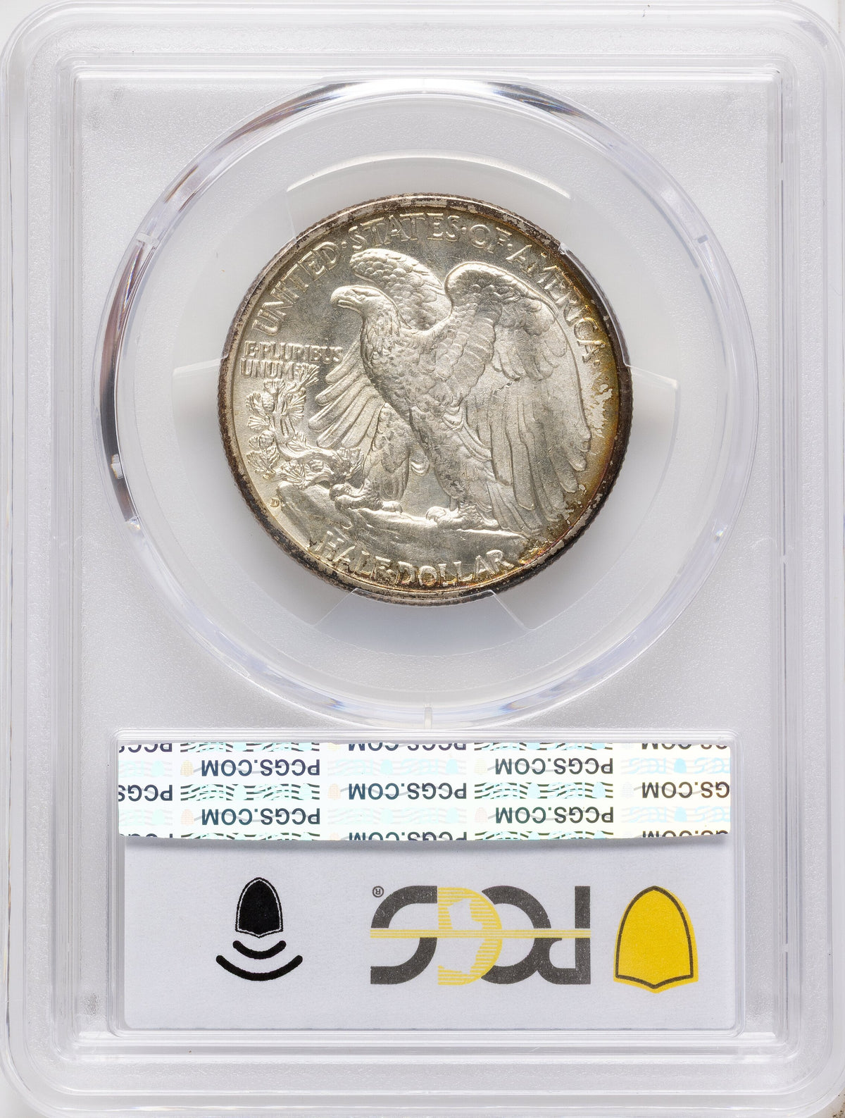 1938-D 50C Walking Liberty Half Dollar PCGS MS67