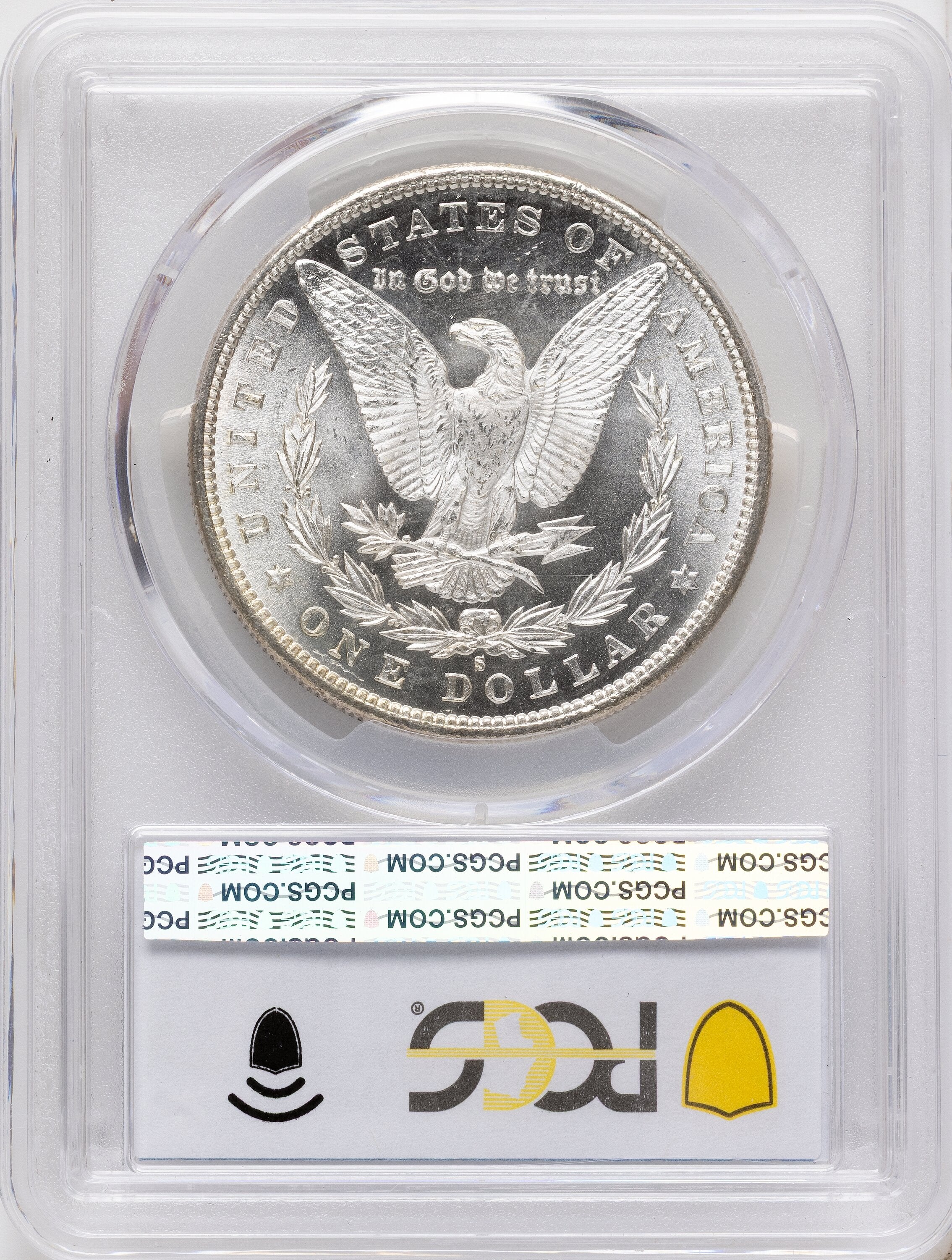 1880-S CAC Morgan Dollar PCGS MS67