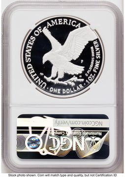 2026-P Proof Silver Eagle Congratulations Set 1 oz ER Mike Castle NGC PF70