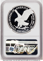 2026-P Proof Silver Eagle Congratulations Set 1 oz ER Mike Castle NGC PF70