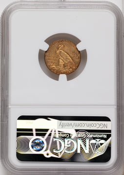 1912 $2.50 Indian Quarter Eagle NGC MS61