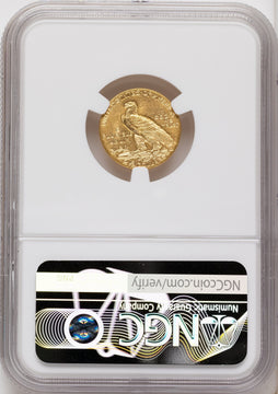 1913 $2.50 Indian Quarter Eagle NGC MS61
