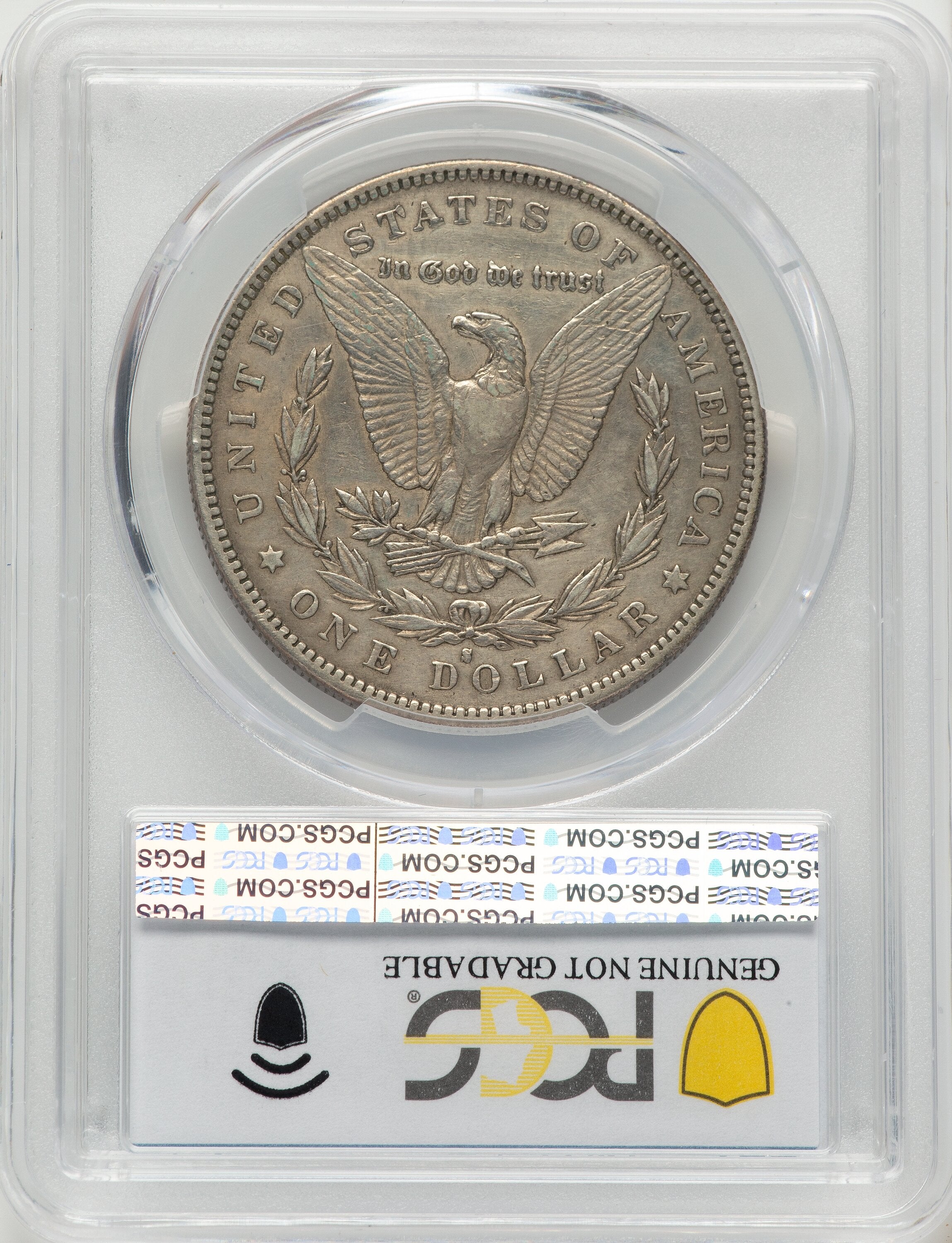 1893-S Genuine Morgan Dollar Genuine PCGS XF40