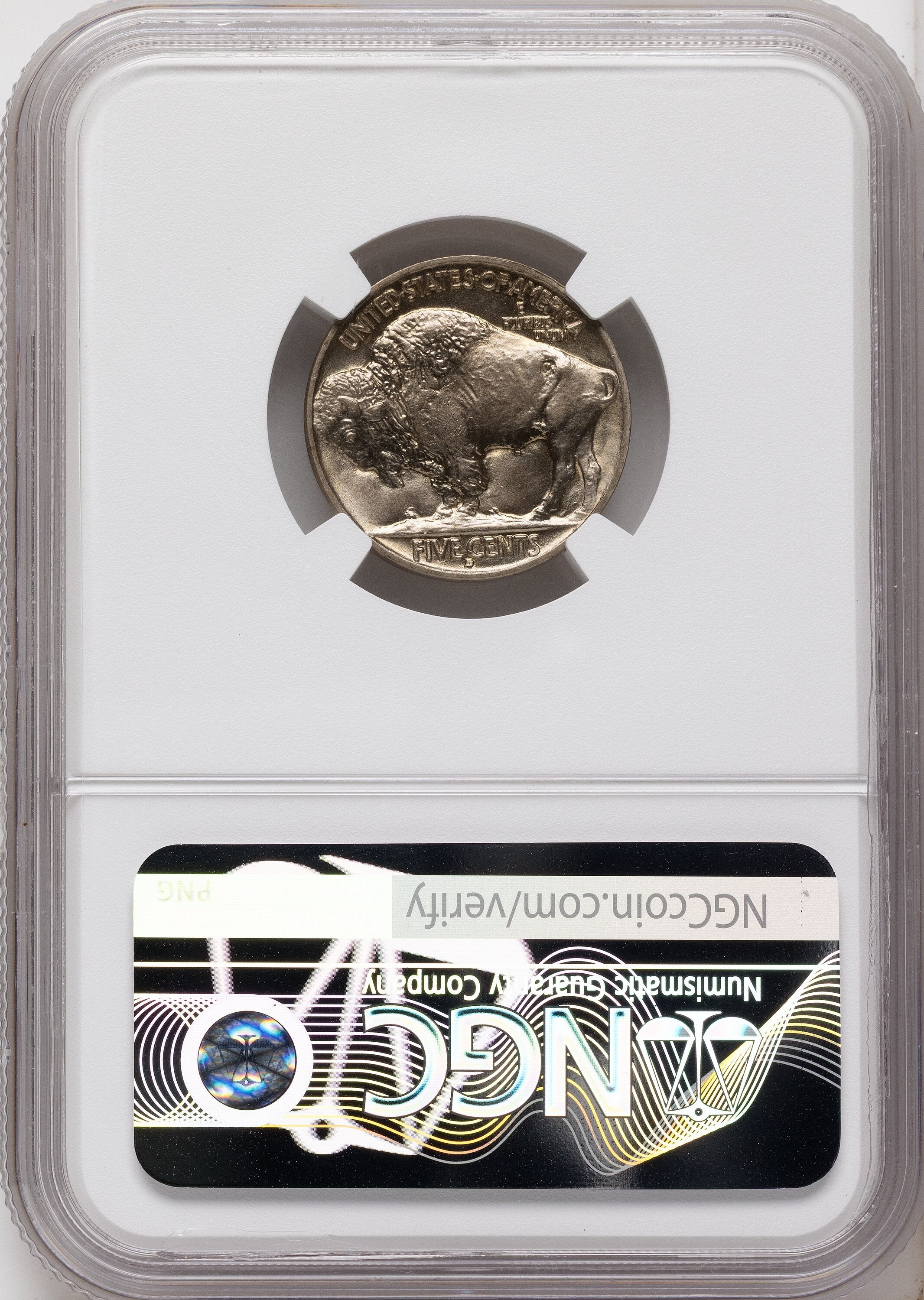 1916-D 5C Buffalo Nickel NGC MS66