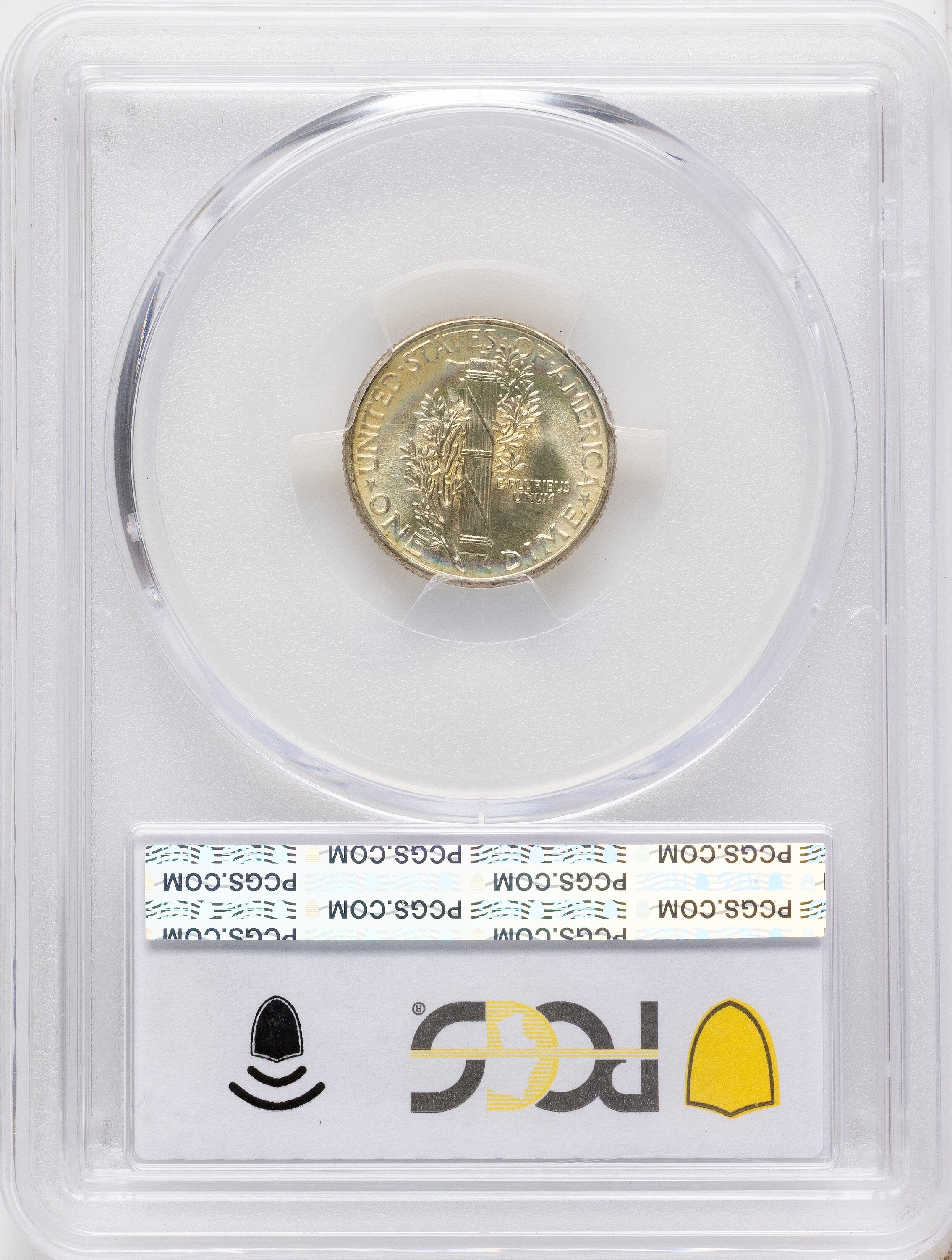 1940 10C FB Mercury Dime PCGS MS68