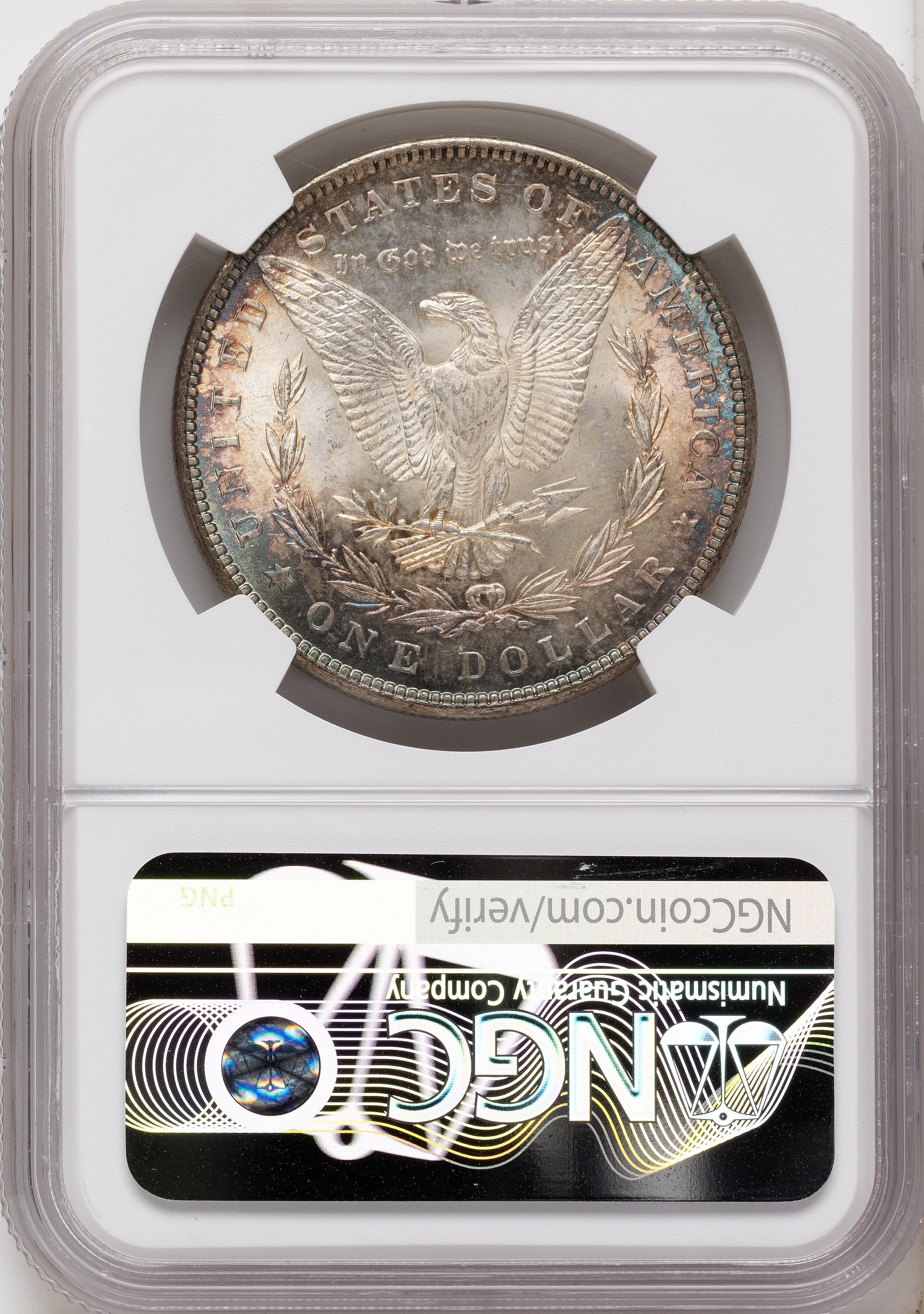 1882 Morgan Dollar NGC MS66
