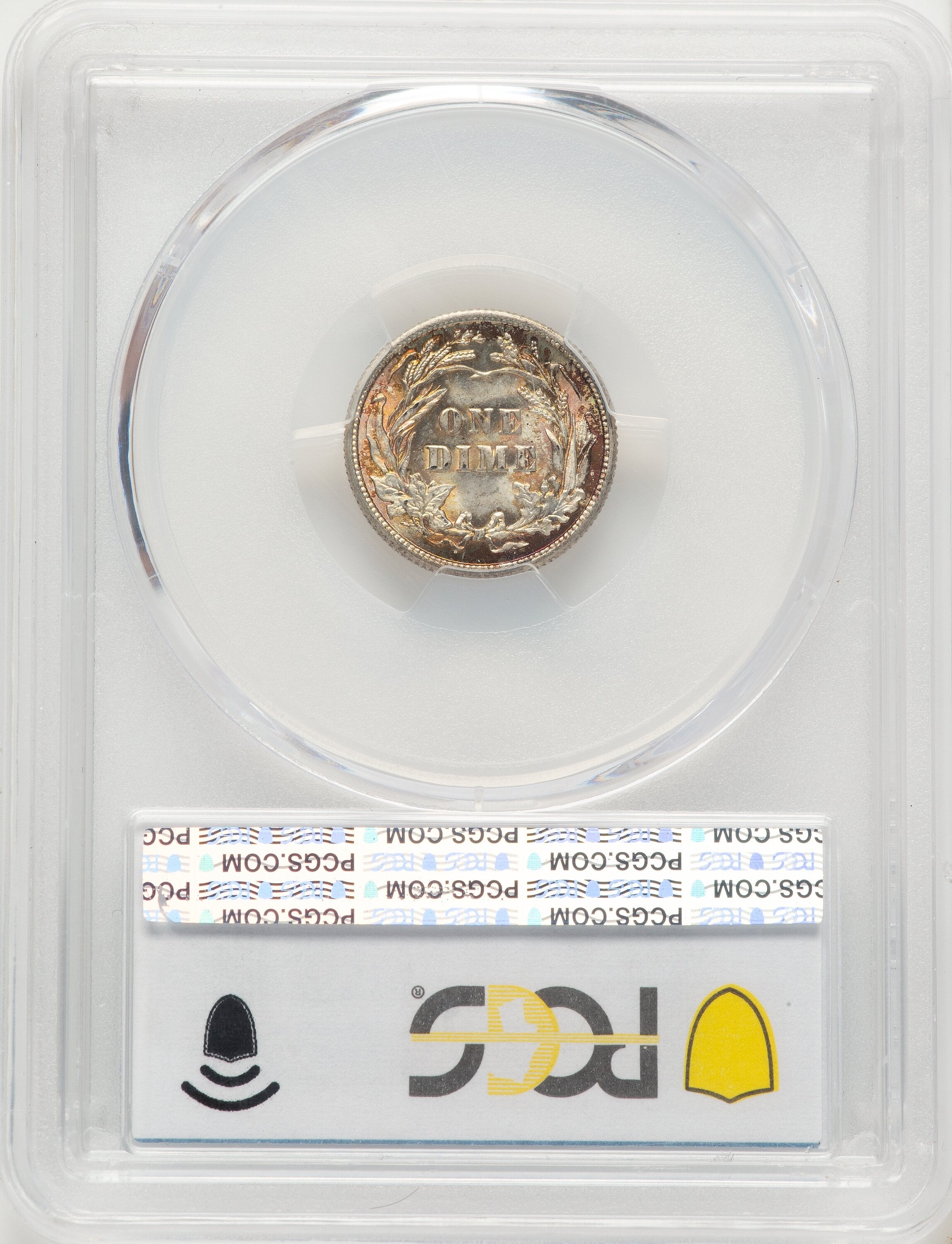 1914 10C Barber Dime PCGS MS66