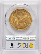 1851 $20 Liberty Double Eagle PCGS XF45