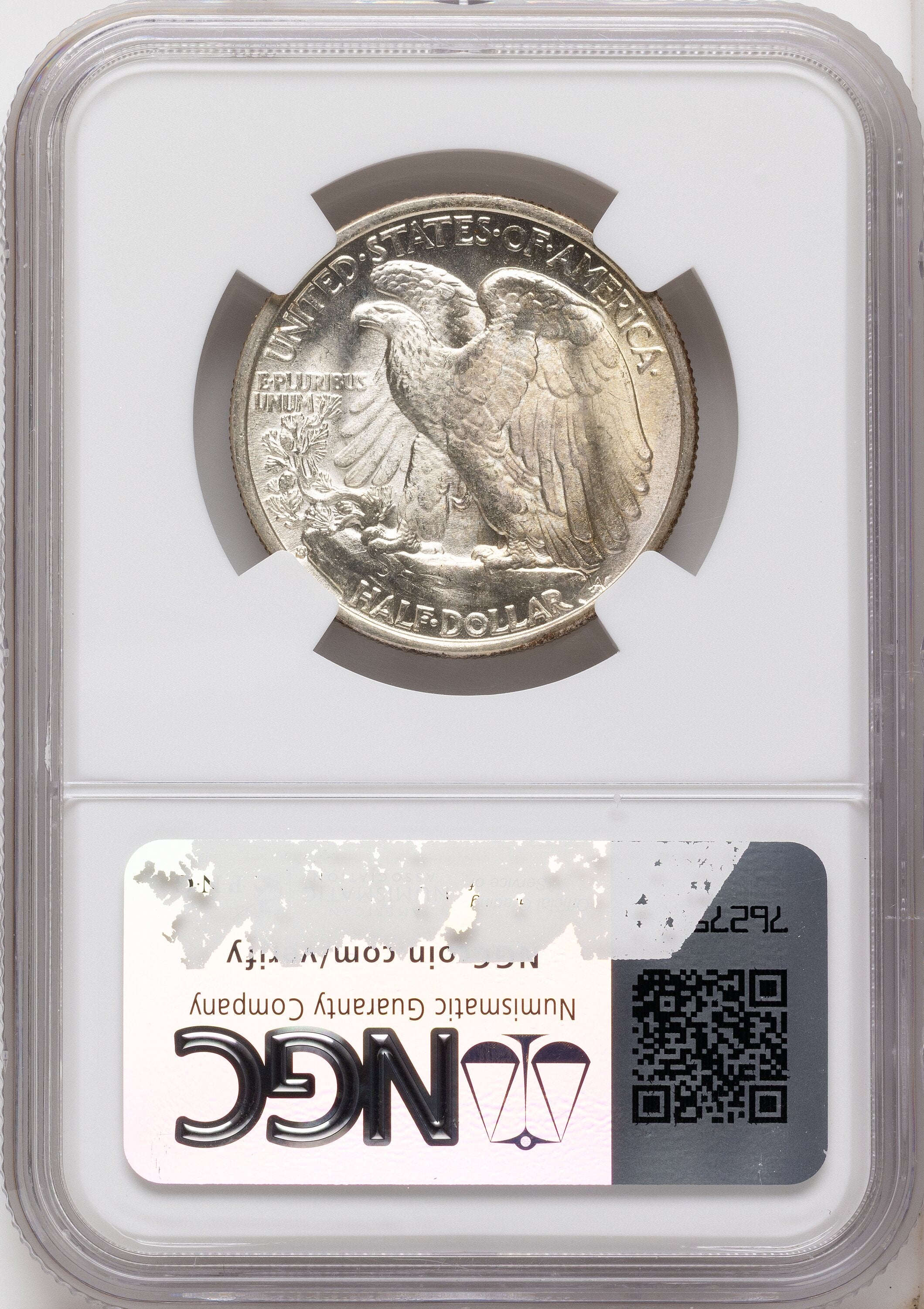 1935-S 50C Walking Liberty Half Dollar NGC MS65