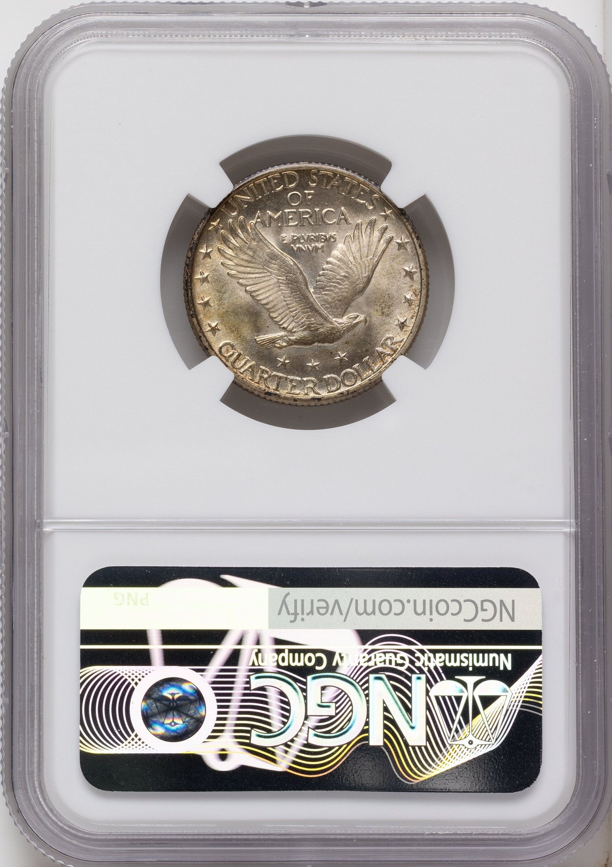 1926 25C FH Standing Liberty Quarter NGC MS66+