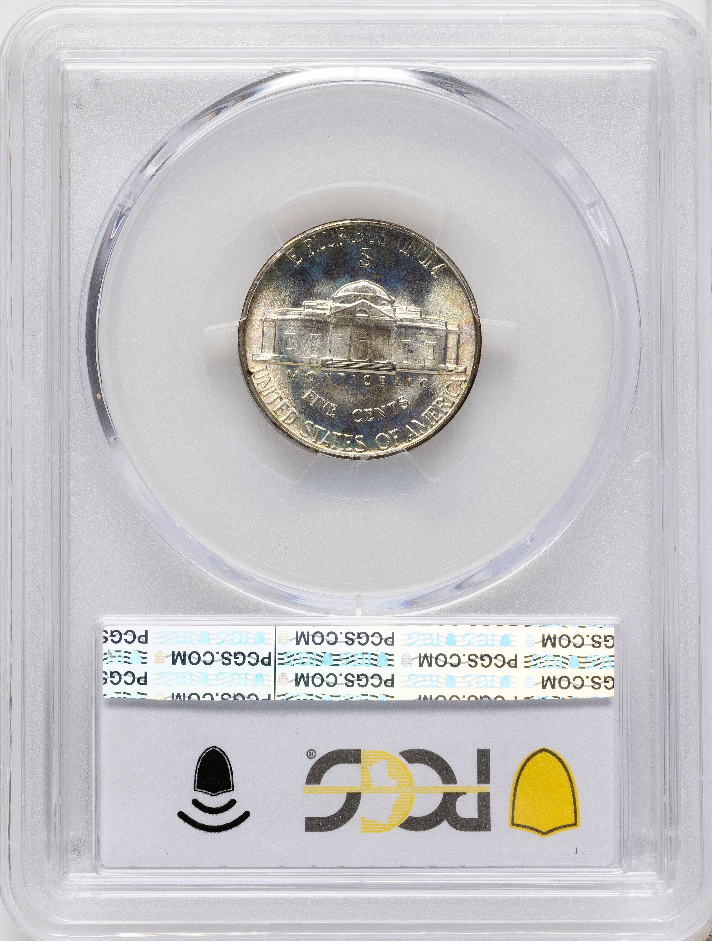 1945-S 5C FS Jefferson Nickel PCGS MS67+