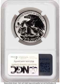 2019-W Palladium Eagle 1 oz REV Mike Castle NGC PF70