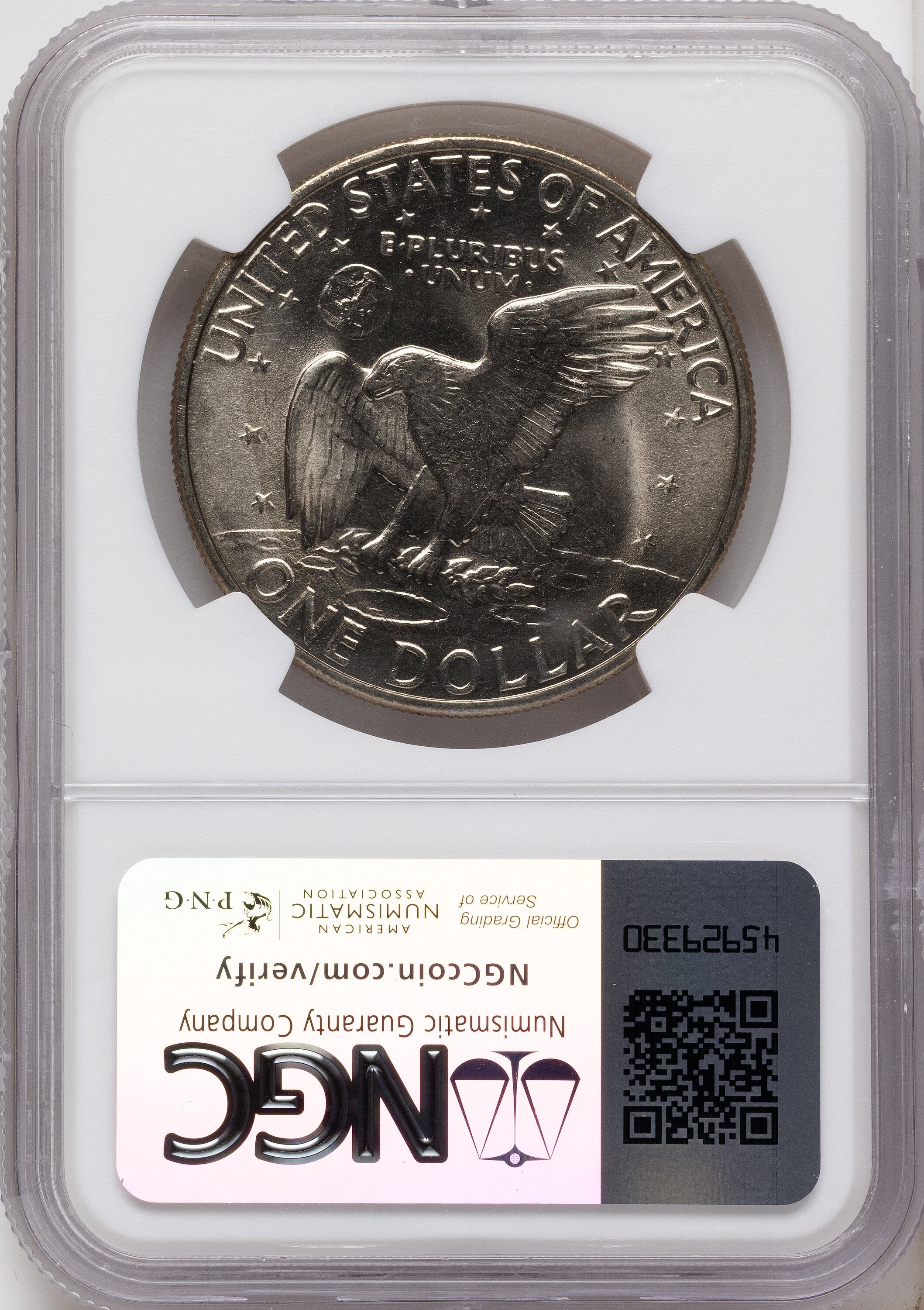 1972-D $1 Eisenhower Dollar NGC MS67