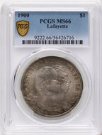1900 Lafayette Dollar Commemorative Silver PCGS MS66